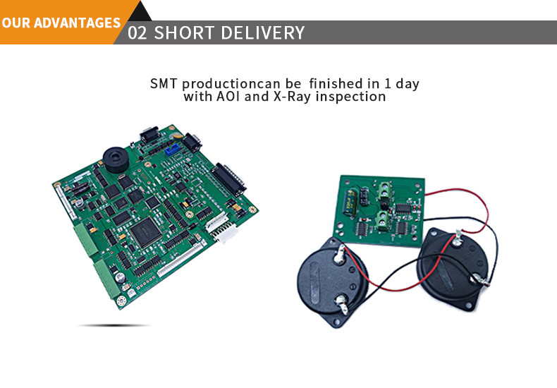 King Board Multilayer PCB Assembly with OEM Electronic Circuit Board and 1.6MM Thickness