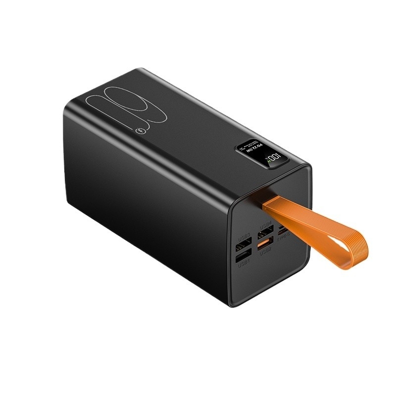 Power Bank Super Capacity Charging Bank Outdoor 22.5W Super Fast Charge 60000mah White Li-polymer Battery Portable Power Station