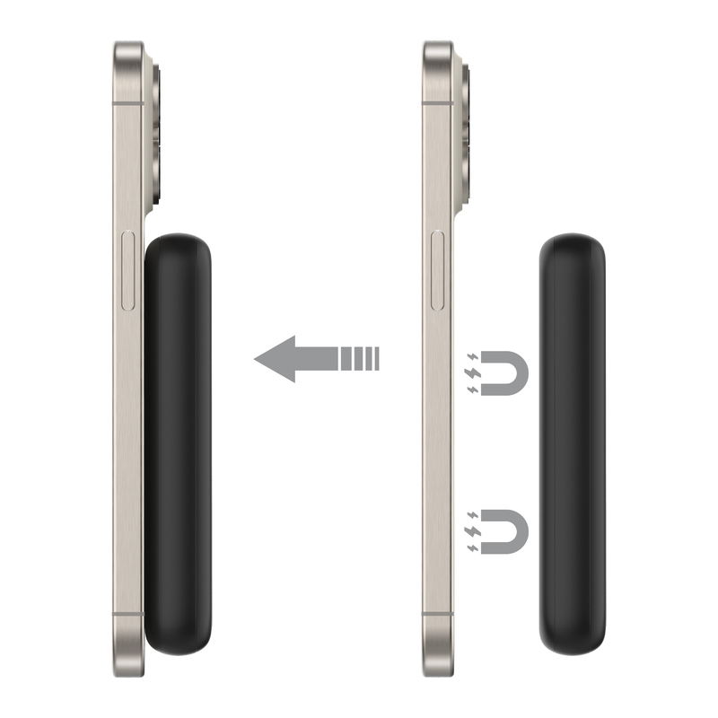 2025 New Magnetic Wireless High Quality Power Bank 10000mAh, 20W PD QC 3.0 Fast Charging Power Banks