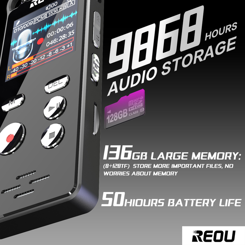 spy Voice Recorder 36720 MinutesLong Recording Voice Recorder, Voice Activated, Quick Recording Digital Voice Recorder