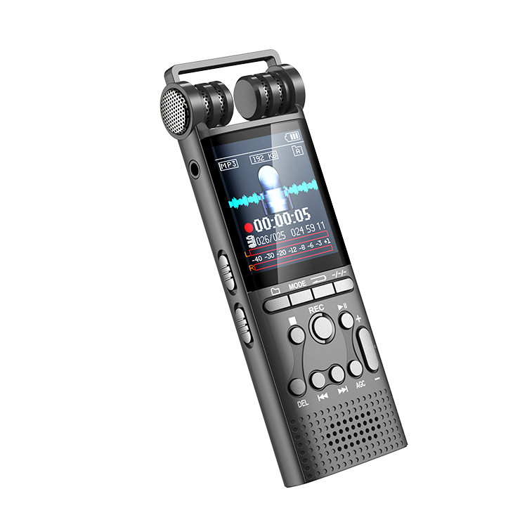 Digital Voice Recorder Continuous Recording Built-in Two Microphones Voice Recorder Audio Recording