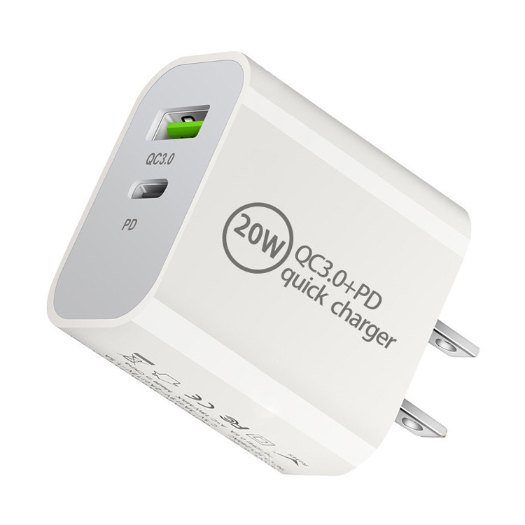 Pd Usb C 20w Charging Port Mini Fast Charger Power Adapter Pd 20w Fast Charger Type C