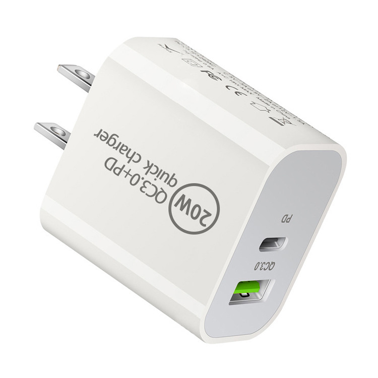 Pd Usb C 20w Charging Port Mini Fast Charger Power Adapter Pd 20w Fast Charger Type C