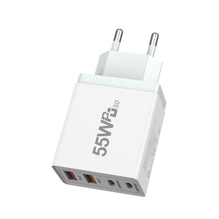 Quick Charger Charging Cube Block Usb Power Supply 5v 3a Eu Us Plug Travel Wall Charger