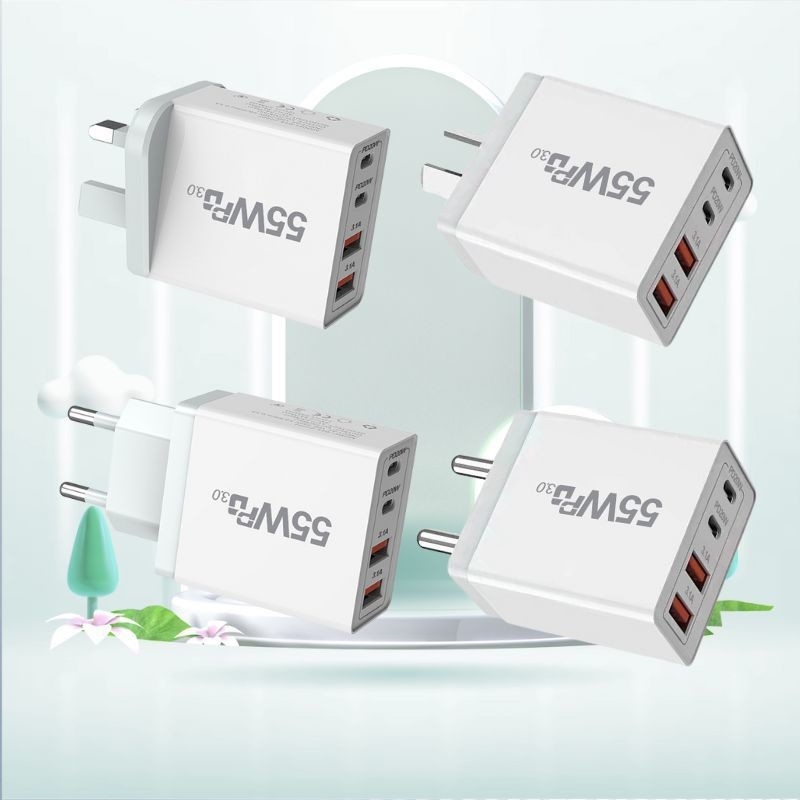 Android Phone Wall Charger Charge Block Micro USB Fast Charging Charger for Compatible All Smart Devices