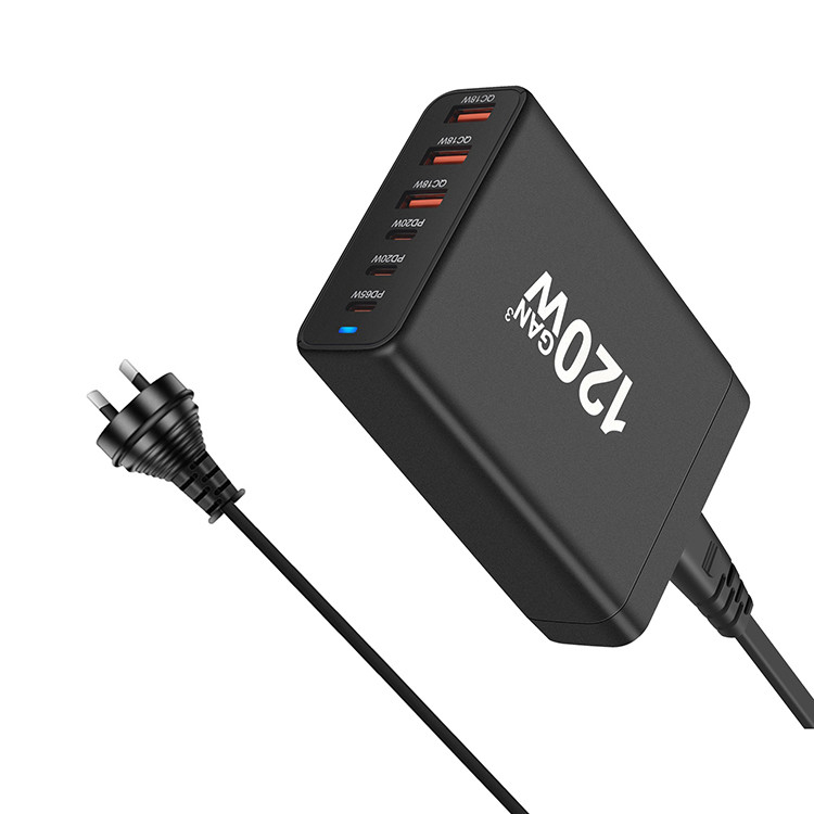 Laptop Phone 15 Charger 120W 65w 20w Ac Adapter USB C Fast Wall Charger Block