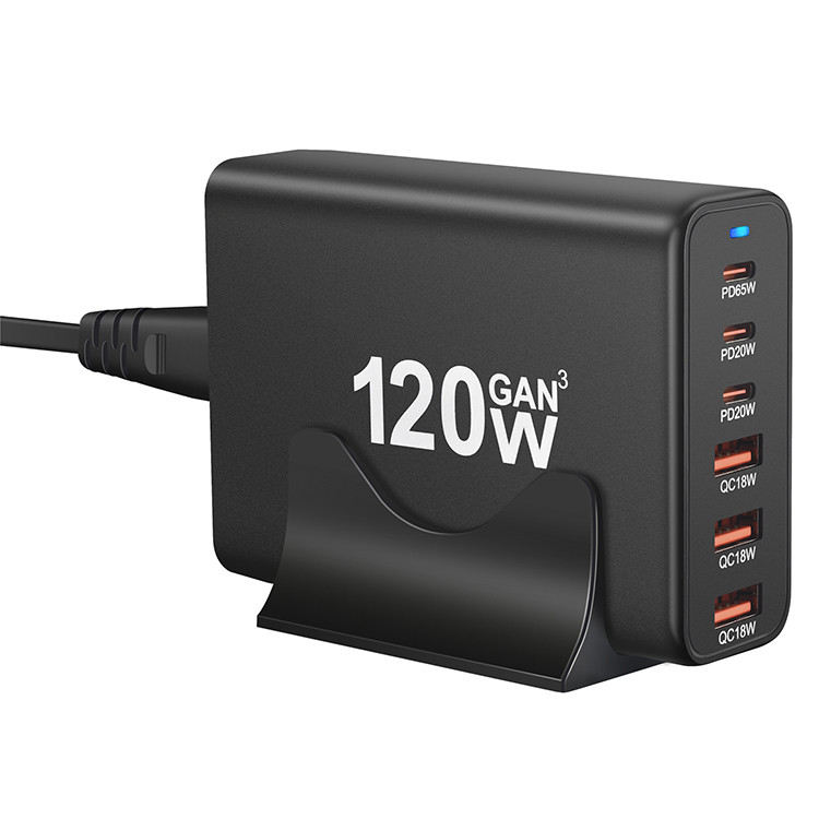 Laptop Phone 15 Charger 120W 65w 20w Ac Adapter USB C Fast Wall Charger Block